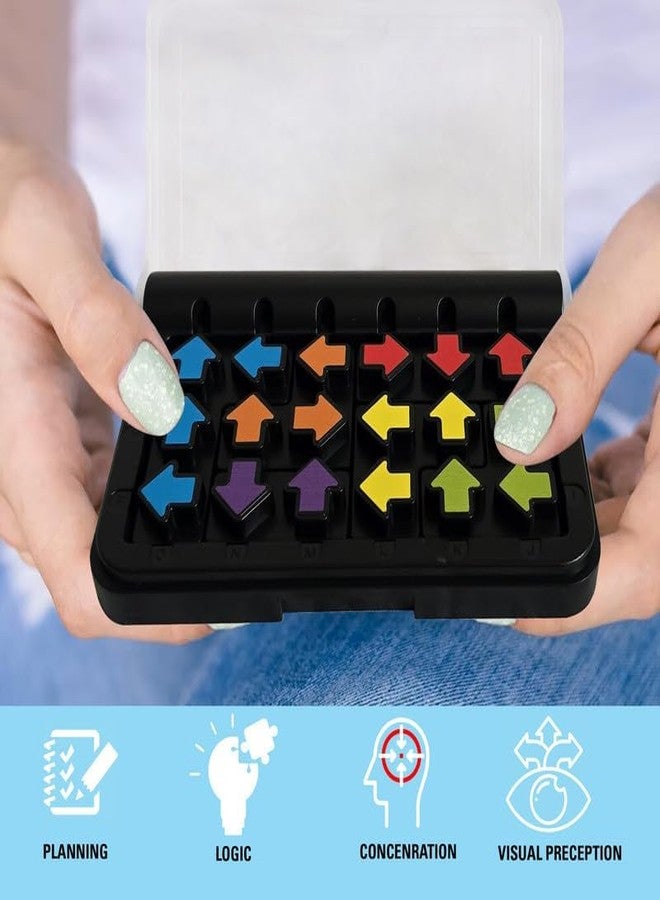 WireScorts IQ Arrow Game - Educational Brainstorming Puzzle Game | 120 Multi-Level Logic Challenges | Travel-Friendly Strategy Game for Kids 7+ | Single Player - Image 5
